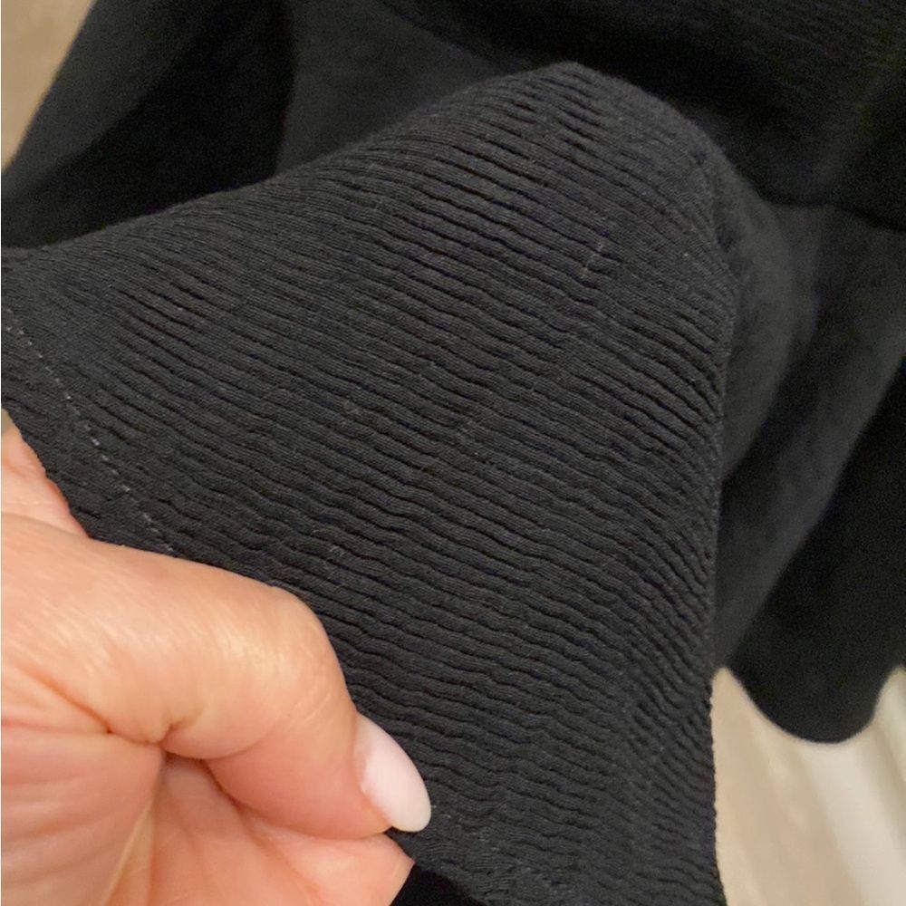 Sandro Elegant Black Mini Dress, US4 - Picture 10 of 13
